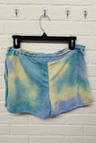 Out of the Blue Tie Dye Knit Shorts