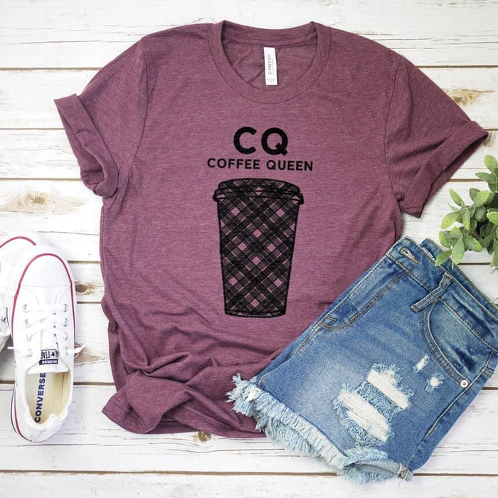 Coffee Queen Graphic Tee Shirt