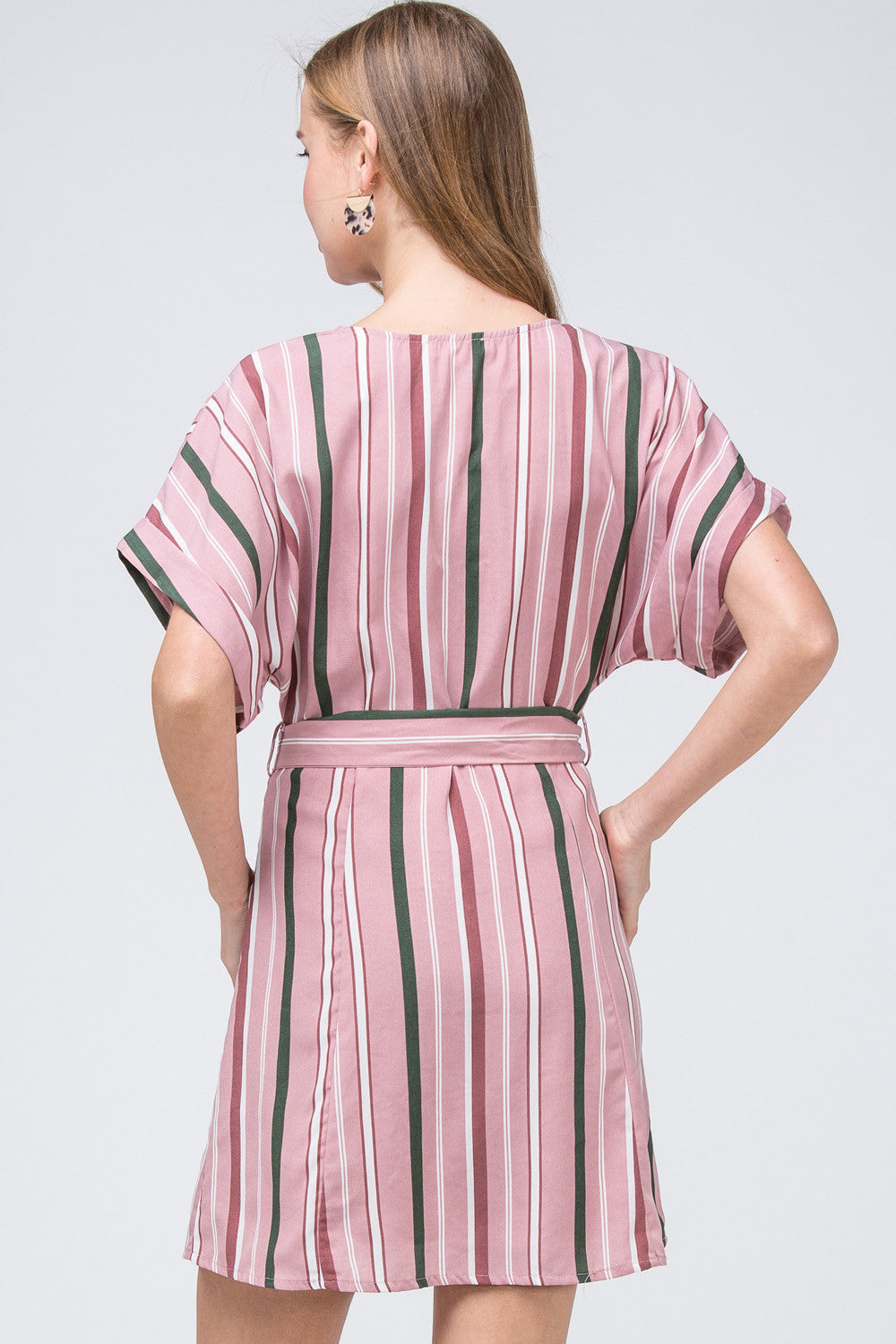 entro umgee free people striped shirt dress – Violet Skye Boutique