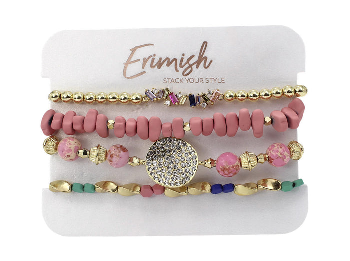 Erimish Imagine Carded Stack, Pink