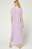 Everyday Pocket Maxi Dress, Lilac