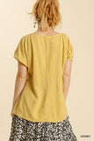 Sweetheart Babydoll Top, Honey