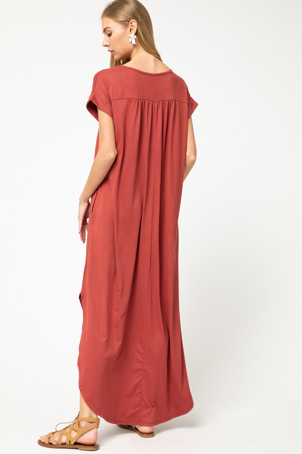 entro Everyday Pocket Maxi Dress, Burgundy Violet Skye Boutique entro Everyday Pocket Maxi Dress, Burgundy Violet Skye Boutique