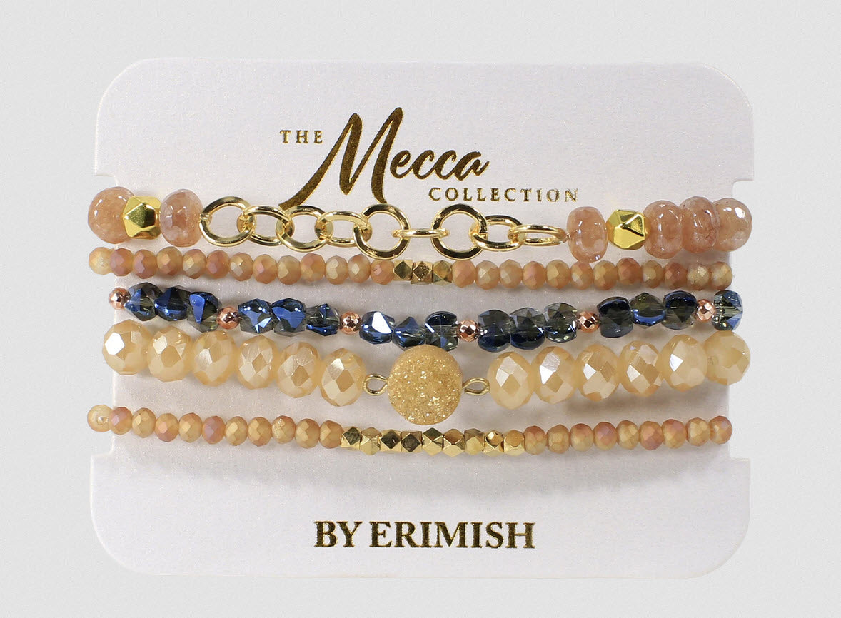 LIKE NEW Erimish Natural Stone Bracelets - Set of 3 | Natural stone  bracelets, Stone bracelet, Bracelet set