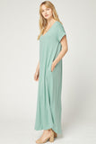 Everyday Pocket Maxi Dress, Seafoam
