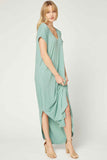 Everyday Pocket Maxi Dress, Seafoam