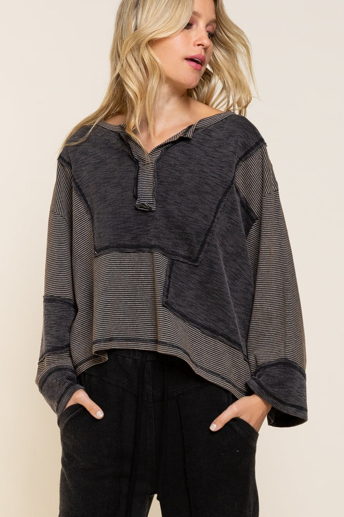 Mix & Match Top, Black