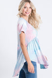 Cotton Candy Babydoll Top